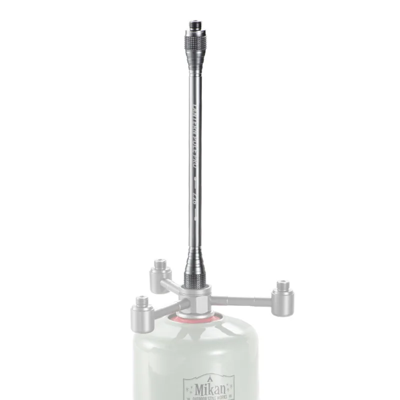 Campingmoon 23cm Gas Cartridge Tank Cylinder Gas Lamp and Gas Torch Lengthening Extent Pole