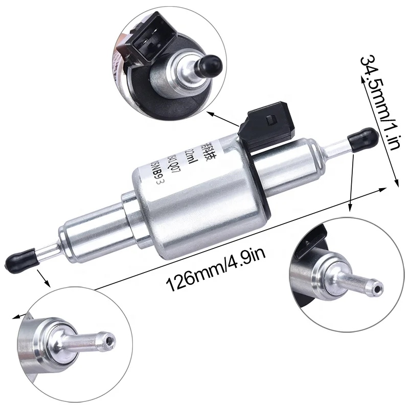 12V Electric Heater Oil Fuel Pump Air Parking Heater For Webasto Eberspacher 2000W- 5000W