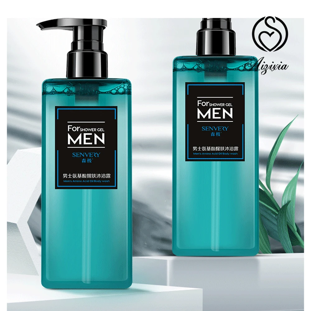 Мужской ароматический гель для душа, контроль свежего масла и удаление клещей, прямые продажи с завода, OEM