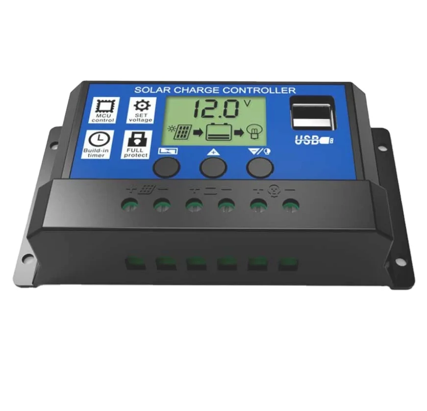 Solar charge controller 10a 20a 30a for traffic signal light system