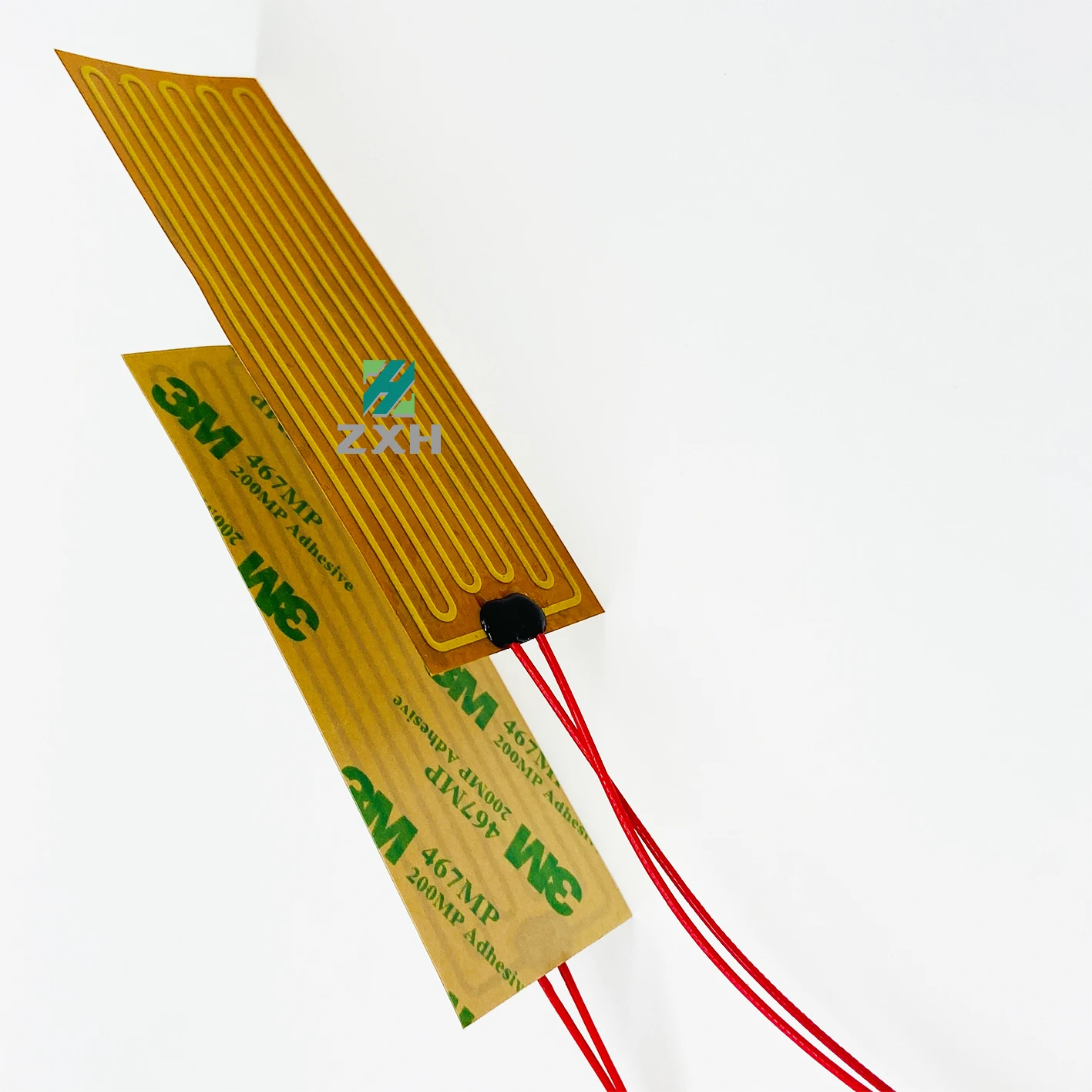 custom 3v 5v 12v 24v 220v electric film flexible polyimide heater