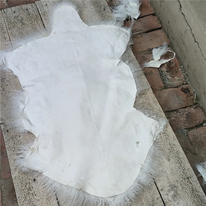 Plate Pelt Mongolian Sheep skin Carpet