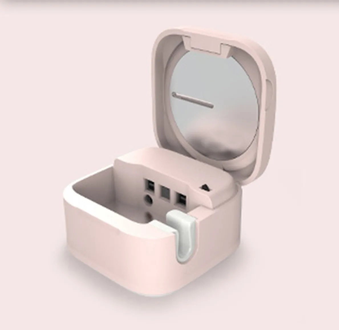 New Arrival Hot Sale Mini Holder Travel Portable UVC Light Toothbrush Steriliser Box