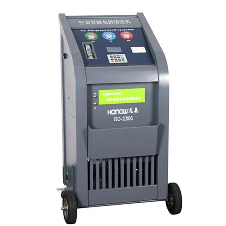  HO-X800 полностью автоматическая машина для упаковки в автомобиль ac перезарядки и восстановления flush машины Лидер