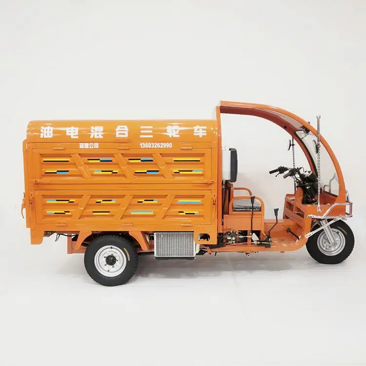 Hot Selling Three Wheel Cargo Three-wheeled Truck Dump The Sanitation Tricycle