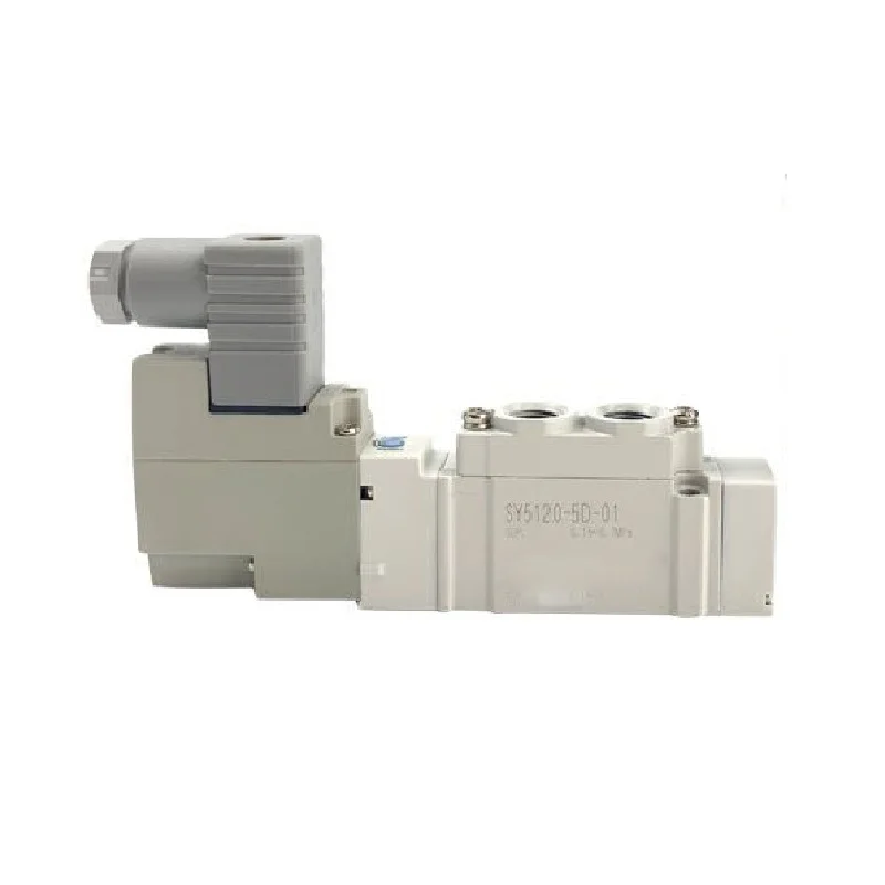 GOGO Solenoid Control Valves SY7520 C8 Hydraulic Solenoid Valve 3 Position Pressure Center Electric Solenoid Valve
