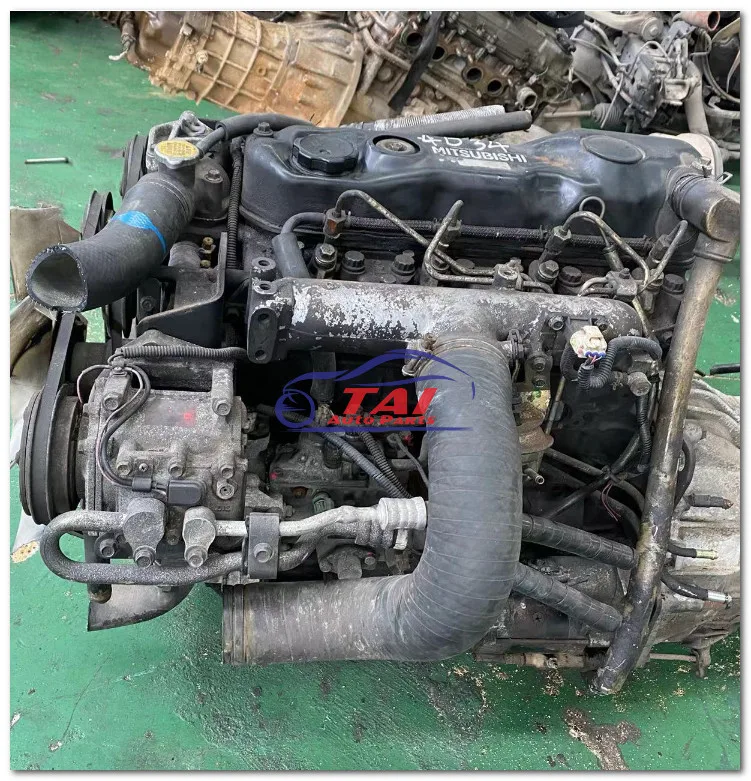 Оригинальный б/у 4D34 Turbo дизельный двигатель для
