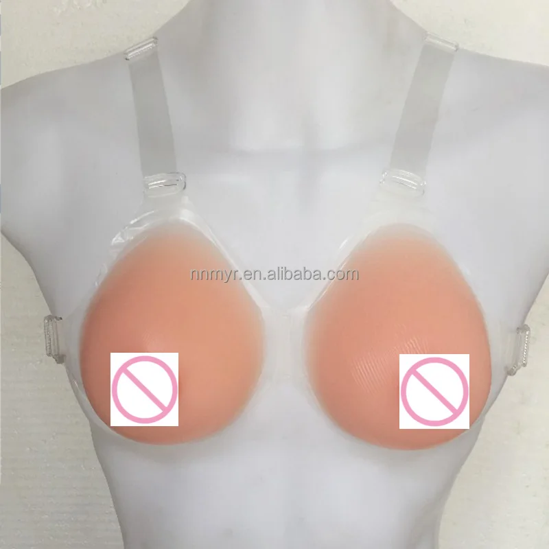  Breasts Real Artificial Boob Forms Hot Selling Soft Silicone for Man Wholesale Tear Drop Shape Breast Form 6~10