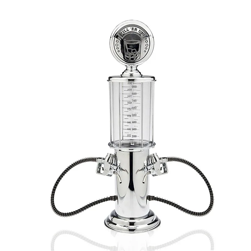 Double  Wine Club Bar Drink Liquor Vessels Gun Pump Gas Station Beer Dispenser