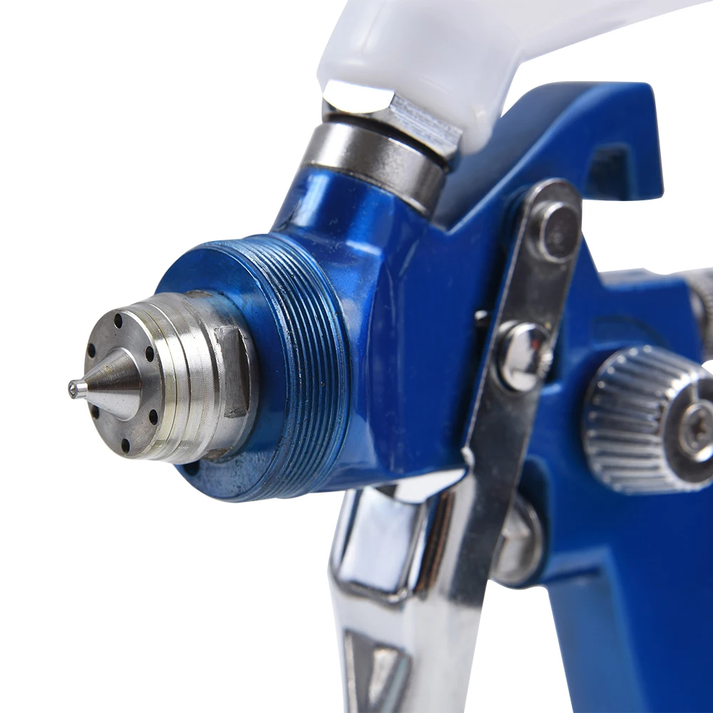 H-827 HVLP Pneumatic Cars Painting Tools Nozzle Size 1.4mm 1.6mm Cup 600ml Water Based Spray Gun