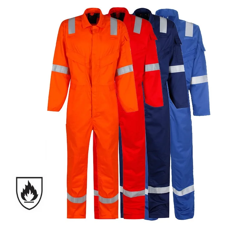  Заводская поставка NFPA2112 EN11612 огнестойкая Рабочая Униформа промышленной