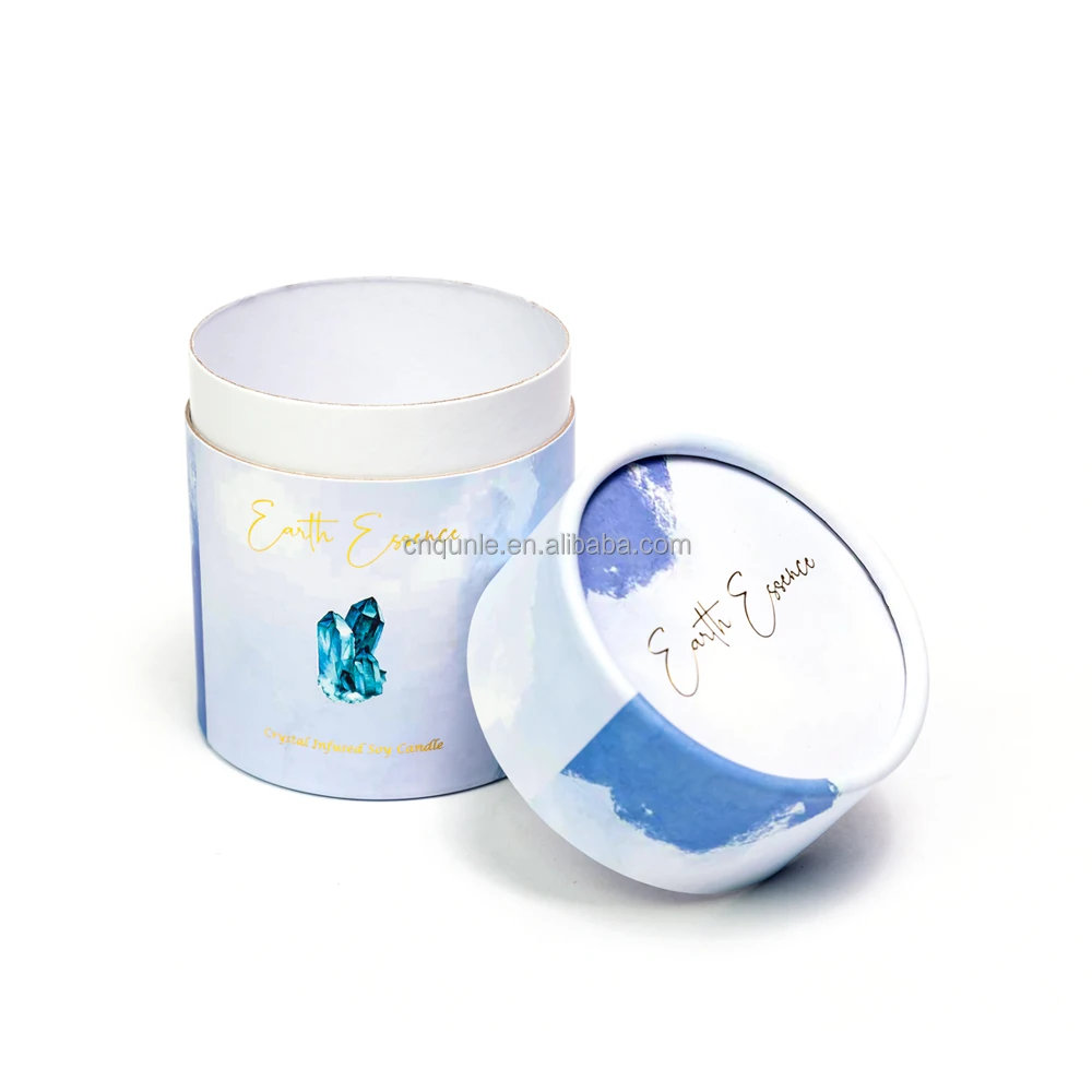 2023 new design candle jars and packaging candle jars with lid and boxes packaging