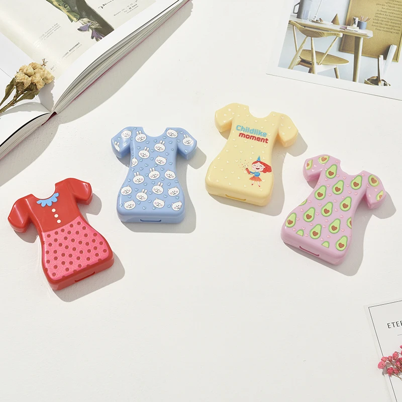 Новинка, модный Прочный чехол для контактных линз, портативный чехол для контактных линз на заказ, чехлы для контактных линз с мультяшным рисунком