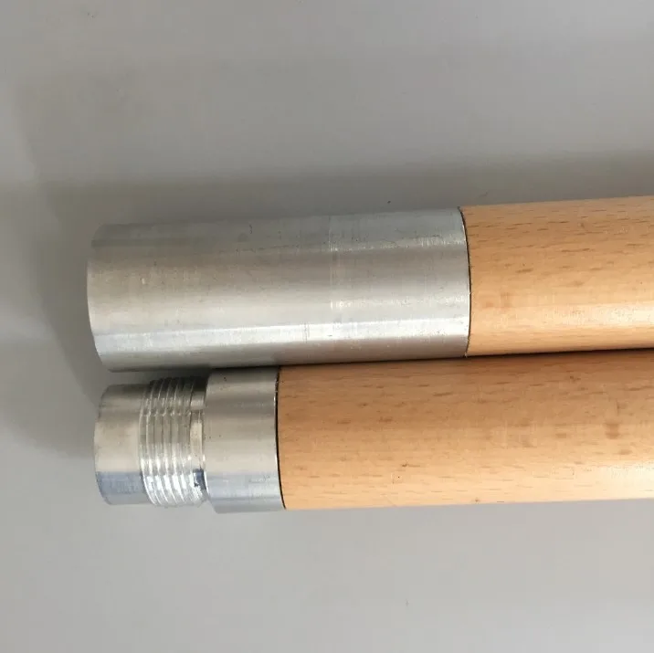 Outdoor furniture wood camping tent seamless pipe tube poles tent support light ash wooden pole