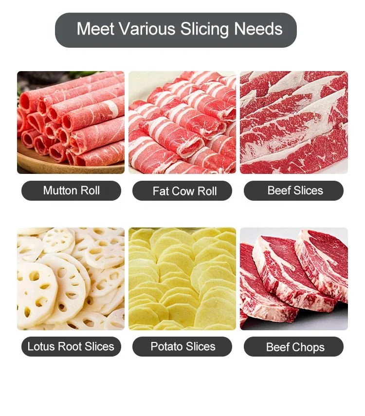 factory outlet 12inch fully automatic electric frozen meat  slicer ham and cheese sliders