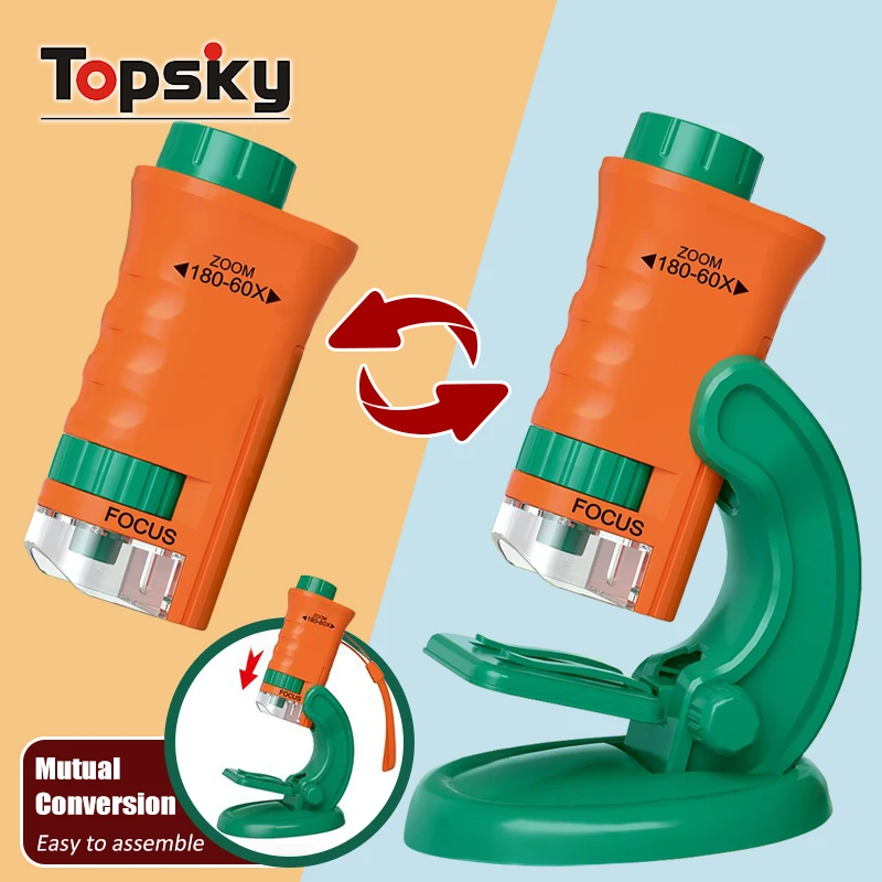 Newest Science Optical Instrument Insect Catcher Camping Toys Nature Exploration Outdoor Games Mini Binoculars Toys for Children