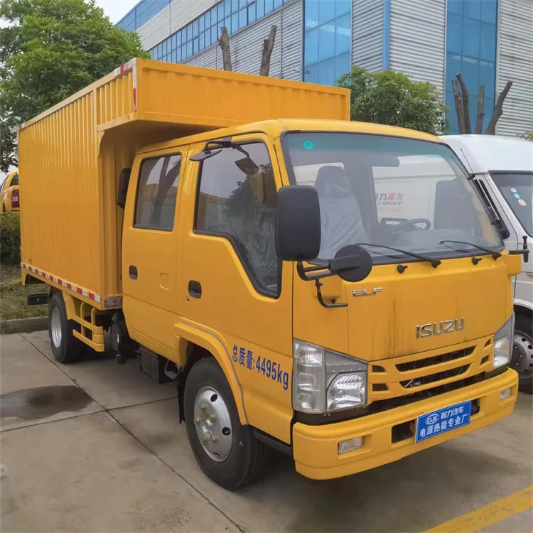 Powerful and fully equipped Isuzu120hp maintenance truck service and repair van tool car repairing vehicle new used truck