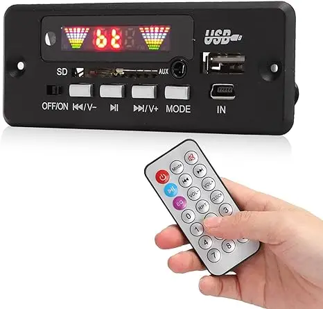 MP3 WMA Decoder Board TZT Wireless 5V 12V Novel Design Good Price Recordable Sound Module