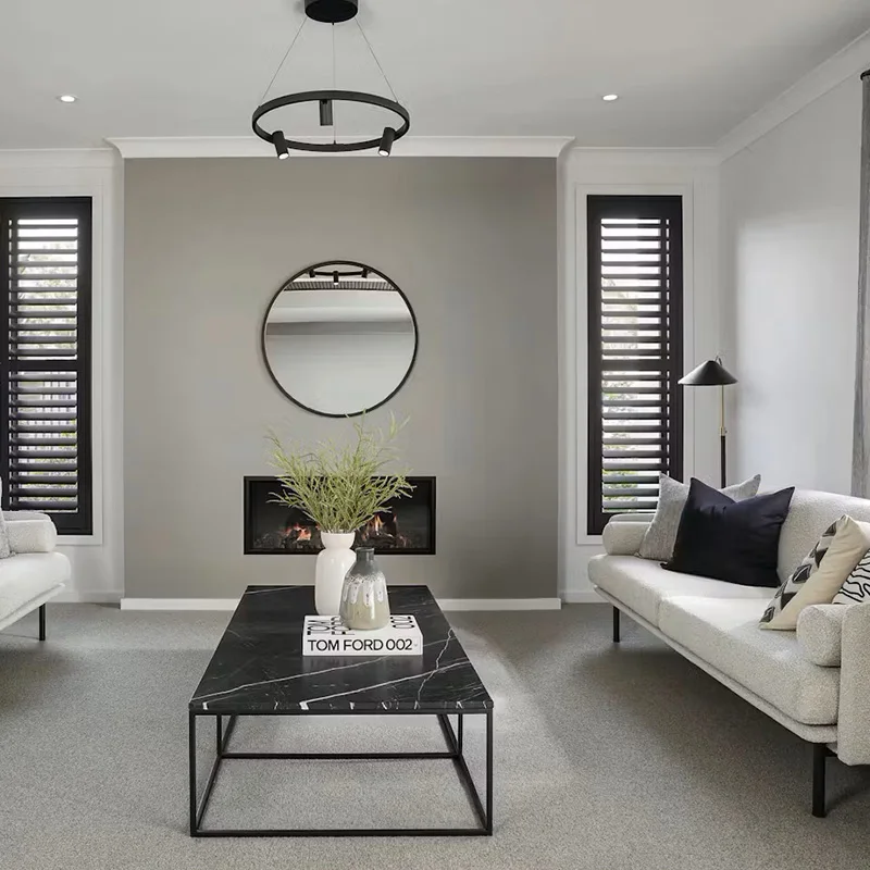 Modern and luxury design light steel fame prefabricated house villa modular home with 4 bedrooms and 2 bathroom for sale