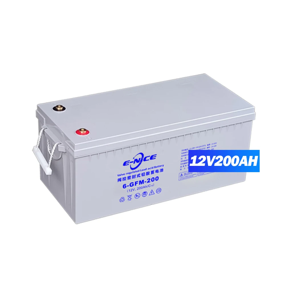 Высокое качество производство Китай свинцово-кислотный аккумулятор 12 В 200Ah 100Ah цены на