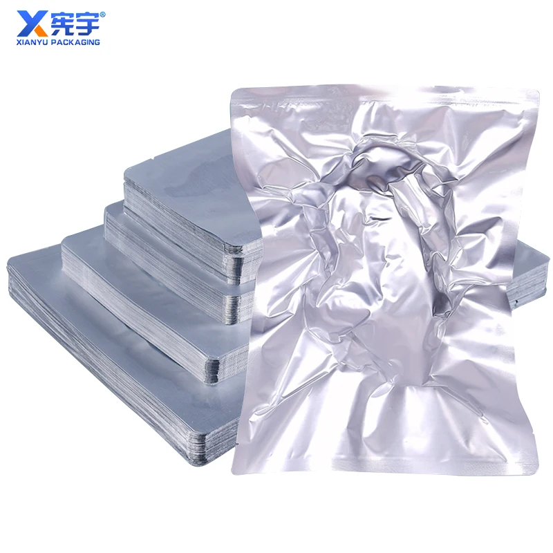 Wholesale customization of high-quality aluminum foil vacuum bags composite polyester film heat sealed bags for food storage