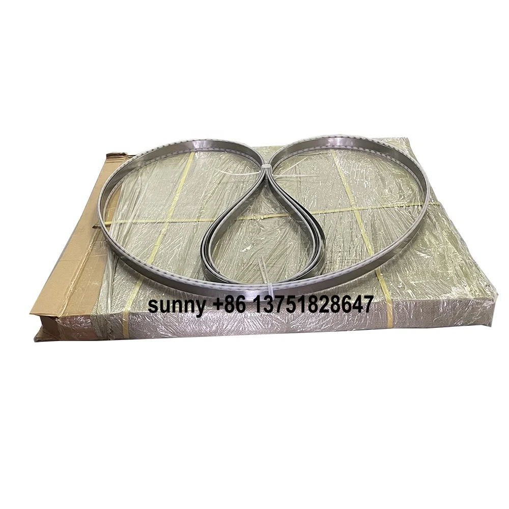 hardwood cutting diamond tooth carbide tip teeth Bandsaw blade for portable band saw machine