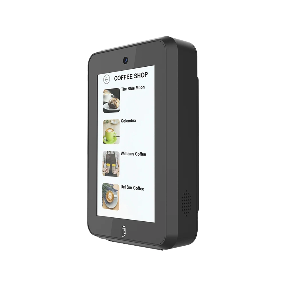 High quality self service pos system android wall mounted unattended sales payment terminal CM30