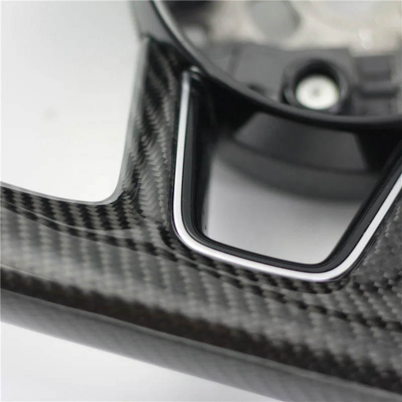 AUTO RACING CAR STEERING WHEEL FOR Audi A4L A5 A6L A8  A3 CARBON FIBER STEERING WHEEL CUSTOMIZED