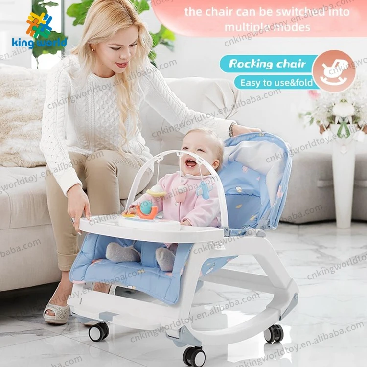 Baby Sleeping Chair Portable 5 in 1 Multi Functional Sleeping Dining Chair Comfortable Seat Baby Rocking Chair Baby Seat Rocking