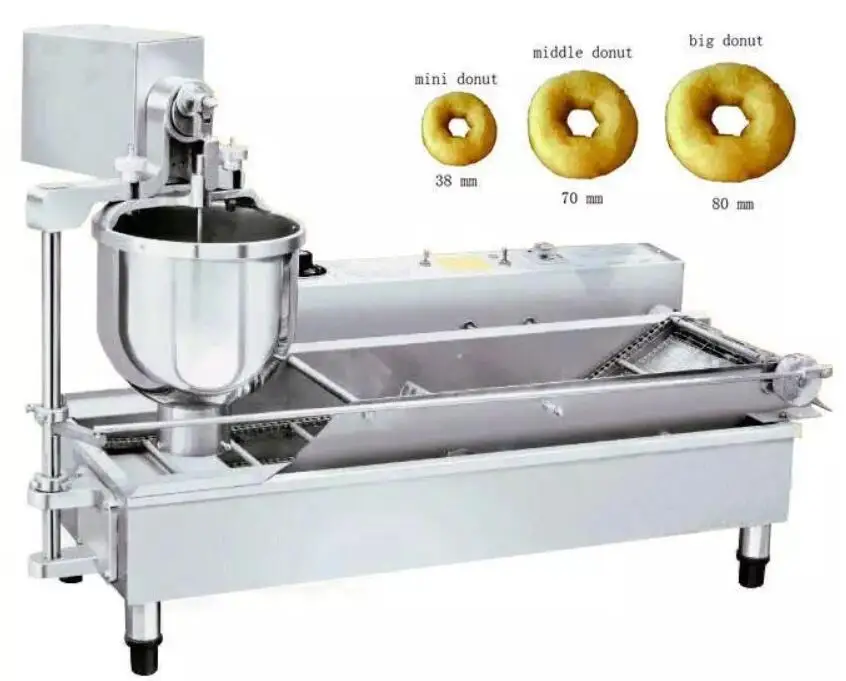 
commercial automatic harga mesin pembuat donat atau donut fryer 