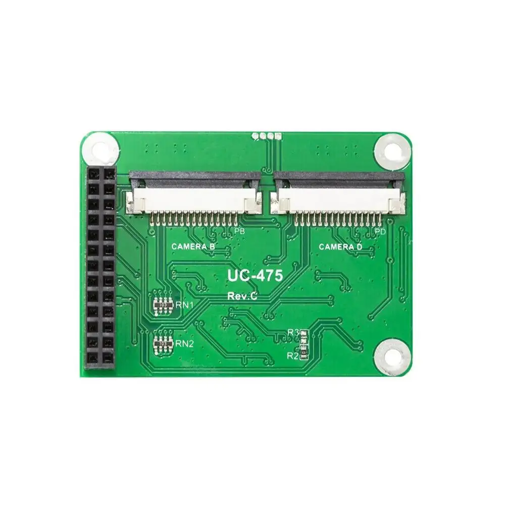 Multi Camera Adapter Module V2.2 for Raspberry Pi 4 B, 3B+, Pi 3, Pi 2, Model A/B/B+, Work with 5MP OV5647 / 8MP IMX219
