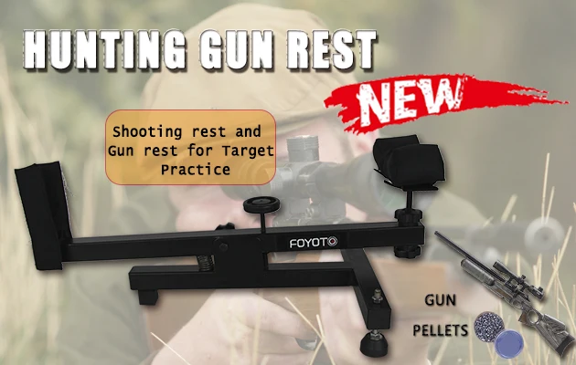 
Guide Gear Shooting gun rest rack shoot Bench Rest Adjustable Sight Sturdy Hunting Rifle Gun accessories 