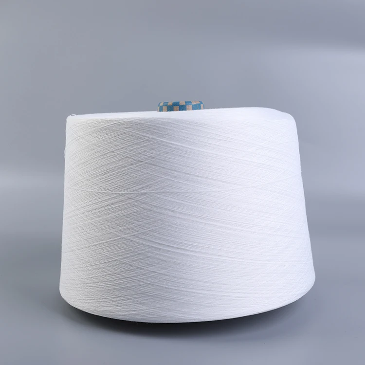 
100% polyester spun virgin yarn for knitting 