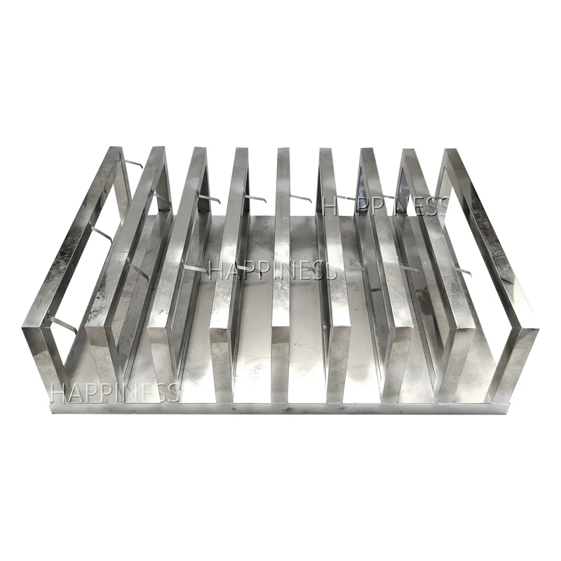 Professional Single Row Stainless Steel Rack 1.2 Inch 13 Shots
