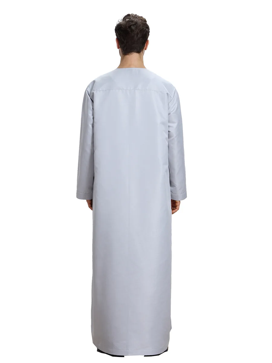 MXCHAN 2021 Hot sale Saudi Dubai  New style  high polyester abaya mens muslim thobe