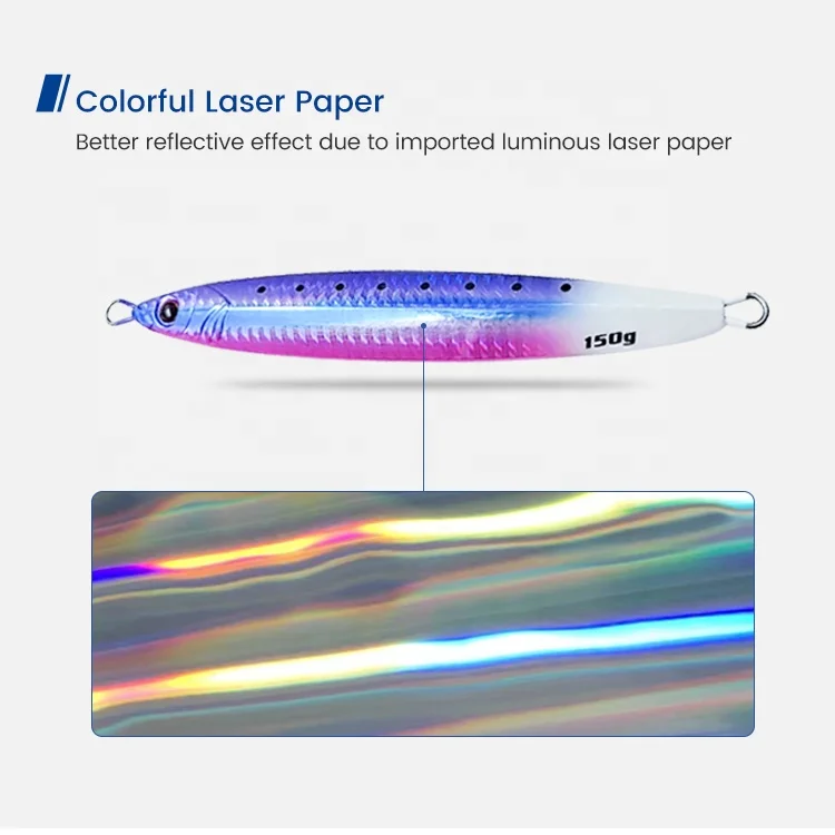 FUNADAIKO 120g 150g artificial fishing hard lures baits casting Flat Fall 3d metal fishing jigs