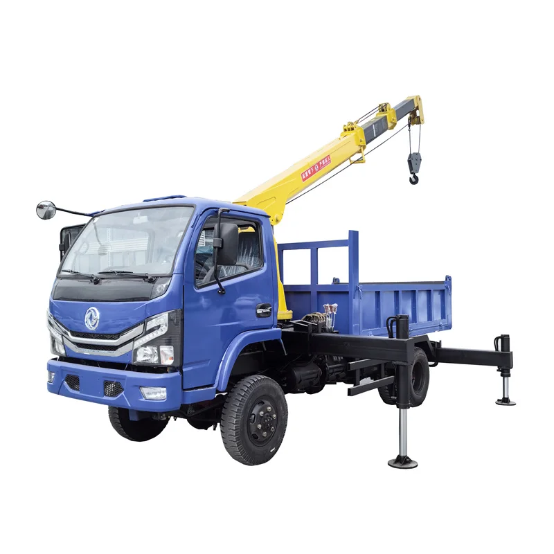 3ton 5ton 8ton 10ton light pickup truck mounted crane telescopic boom crane hydraulic for sale made in china