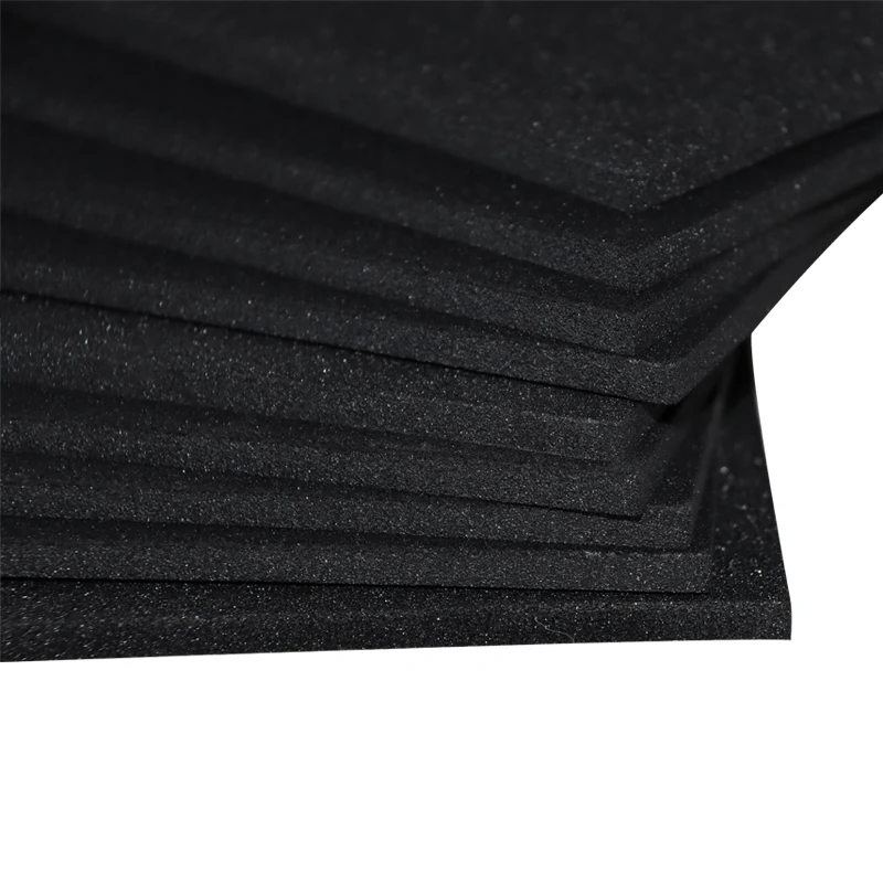 Hanchang cushioning material 45 degree EVA foam sponge double-sided adhesive carving inner support lining