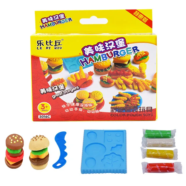 
Kitchen Toy play dough cutter Set Educational fun play dough set Modeling Clay Tools play dough 