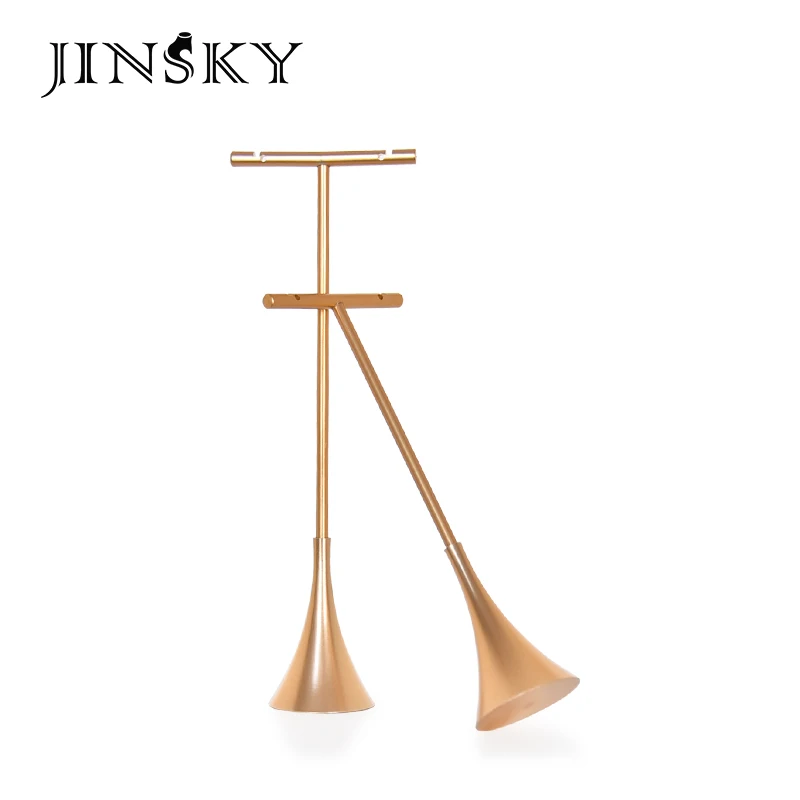 JINSKY custom handmade metal jewelry earrings display rack earrings display stand jewelry holder