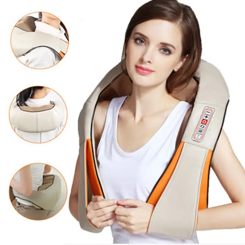 6 Buttons Neck Massager Belt Good Price Shiatsu Neck Shoulder Massager