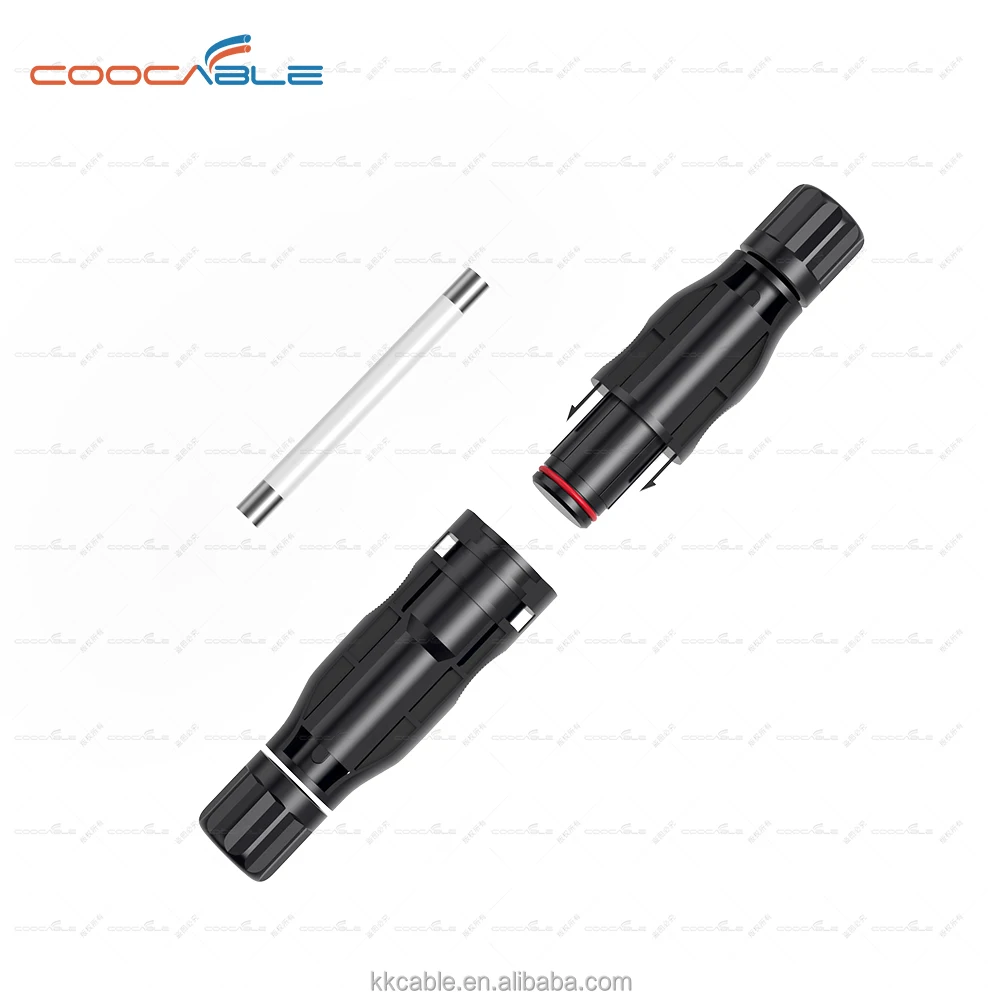 High-Current PV Solar Fuse Holder Compatible IP68 Connector in Solar Energy System withInline Fuse 1A-20A