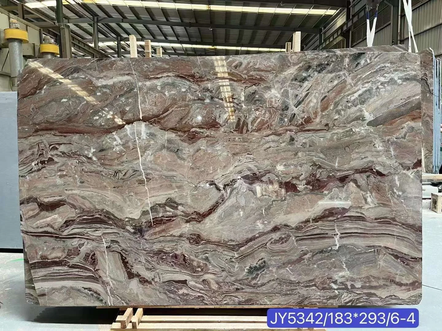 Natural Stone Italy Monica Red Marble Slab Marble Tile For Floor Wall Panel Stairs Kitchen Island Marble Dining Table