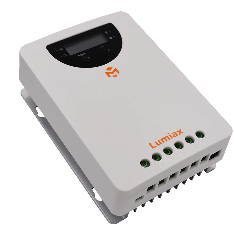 Lumiax MC4010 40A 12v 24v mppt solar panel charge controller for li-ion battery