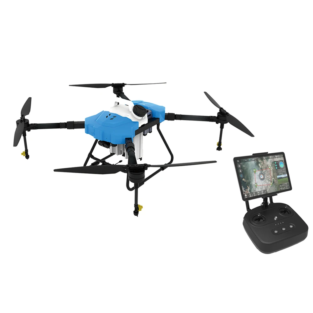 Hot Sale Small Agricultural Spray Drone Unmanned Aerial Vehicle Carbon Fibre Frame 10L Agriculture Uav