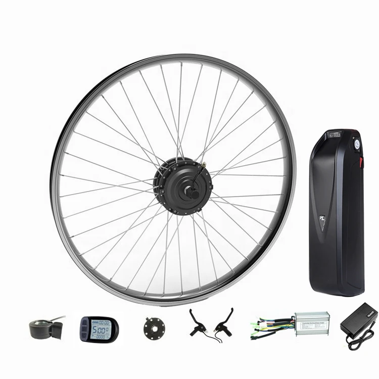 Cheap electric ebike 250w 36v e bike conversion kit 250 watt hub motor with UKC1 display