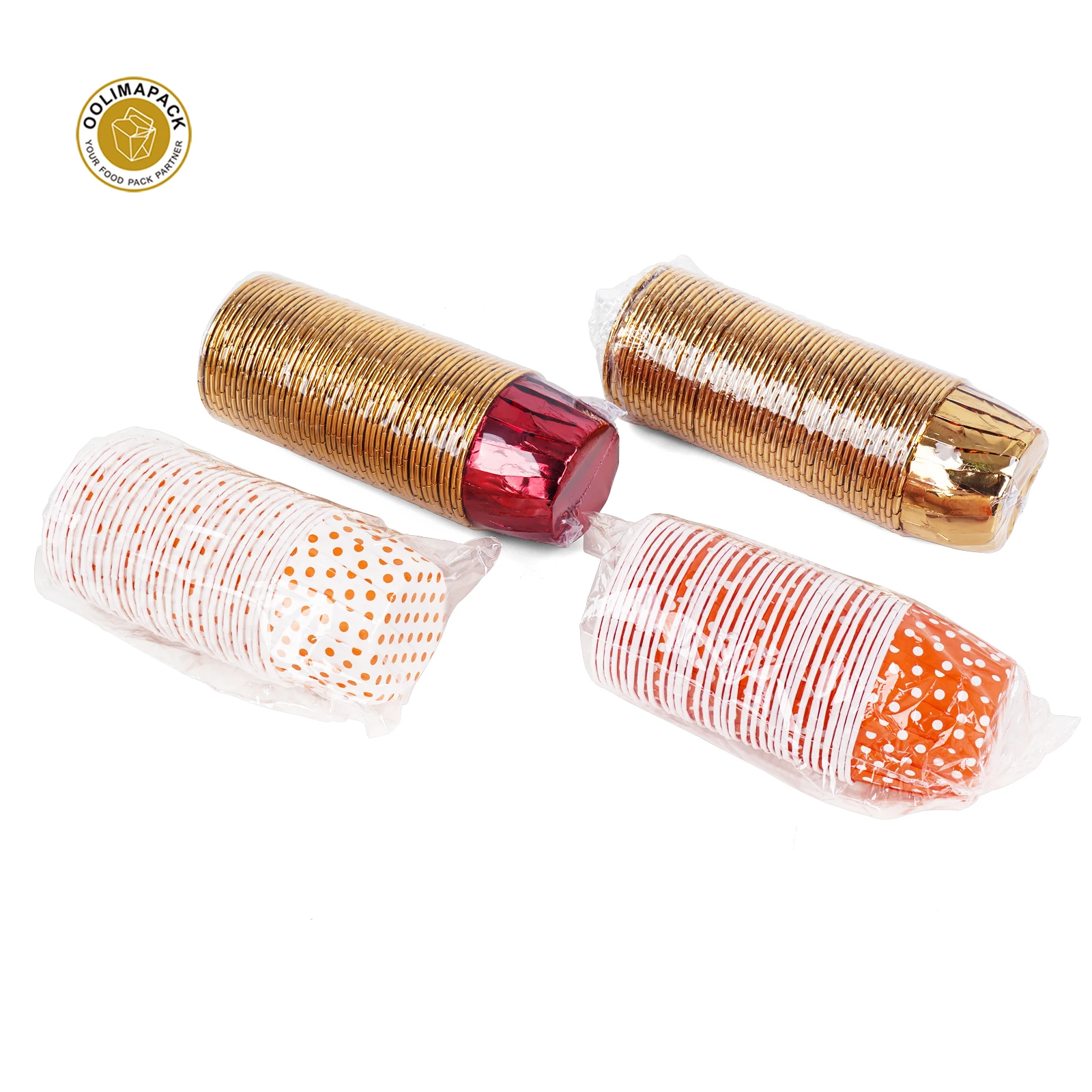 OOLIMA Disposable Paper Sauce Cup 1oz tomato sauce paper cup packing machine