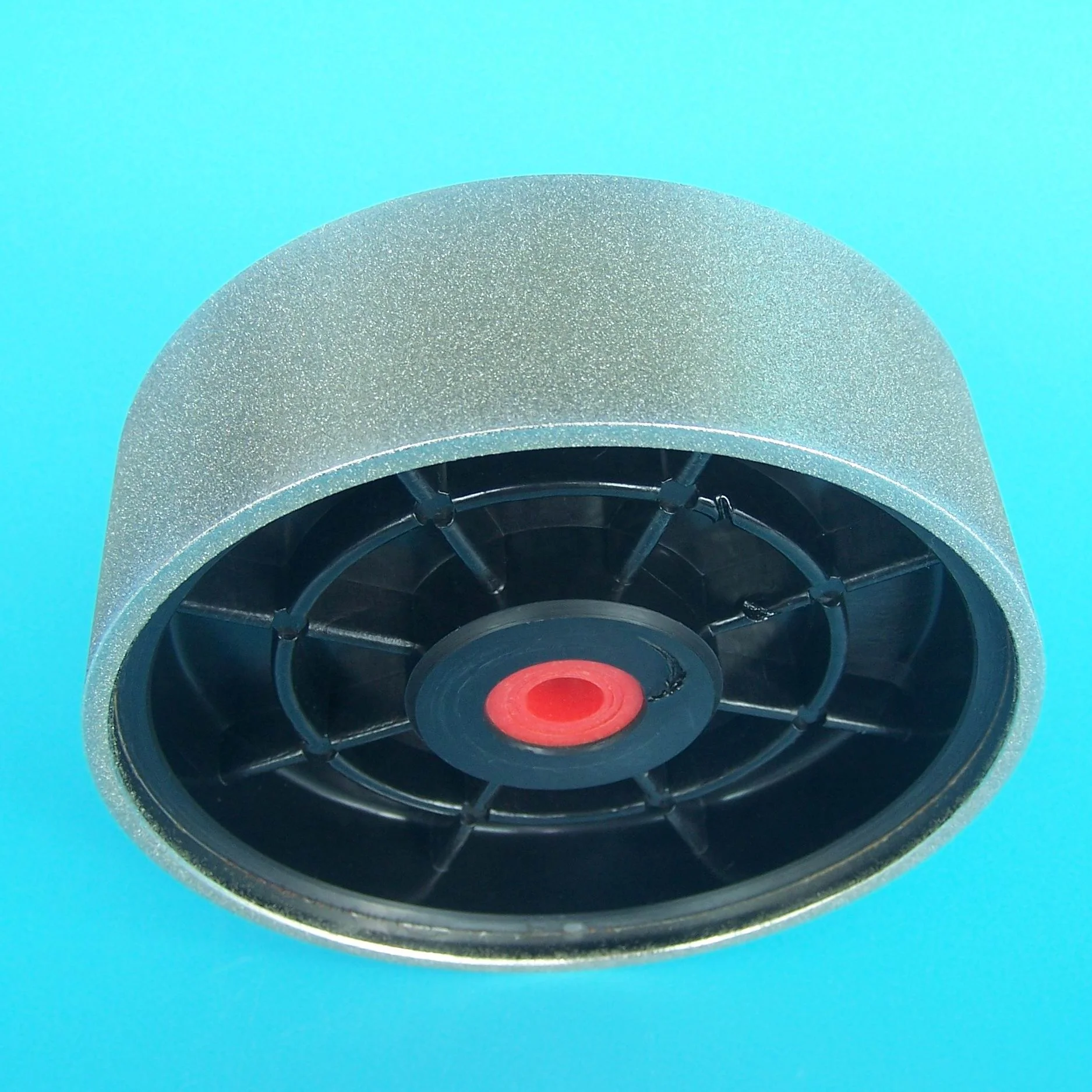 Plastic center diamond grinding wheel