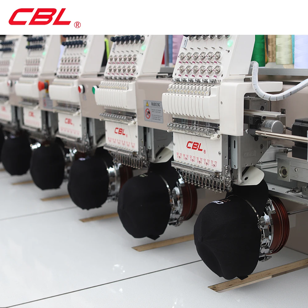 CBL 12 игл 10 головок высокоскоростная компьютерная вышивальная машина tajima