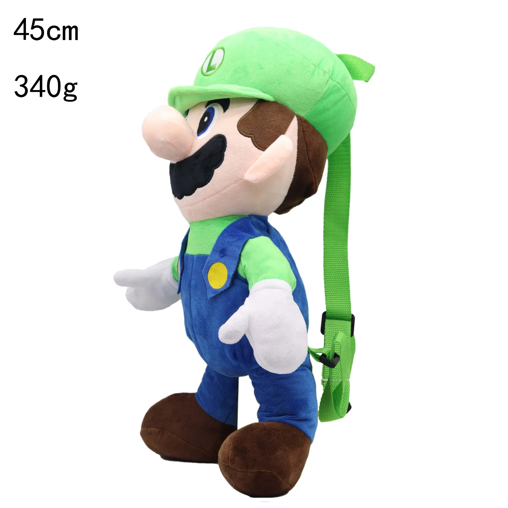 Hot Sale Famous Anime Figure Cartoon Character Mario Plush Backpack for Teenager